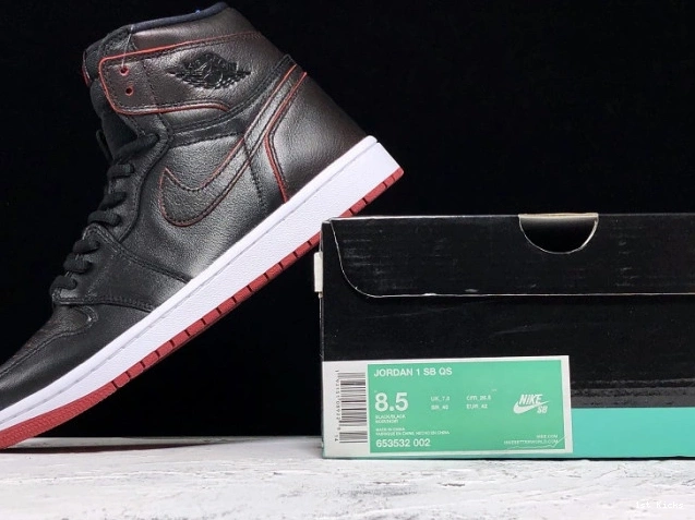 1st Kicks Shoes 1 653532-002 Black Air - Jordan Lance SB Mountain 0804